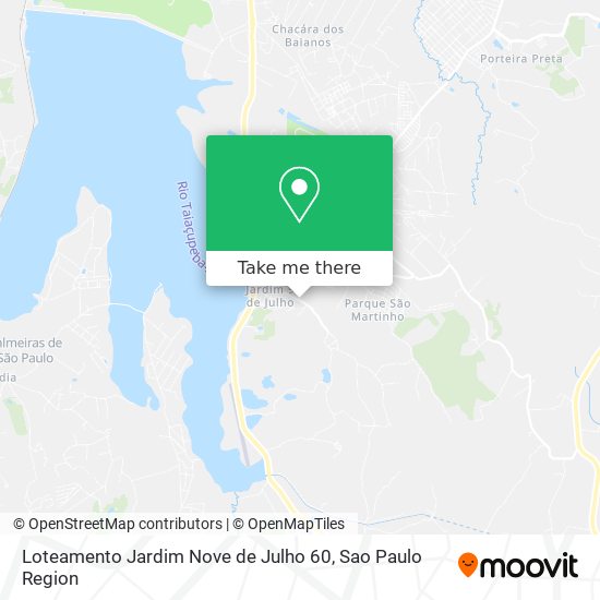 Loteamento Jardim Nove de Julho 60 map