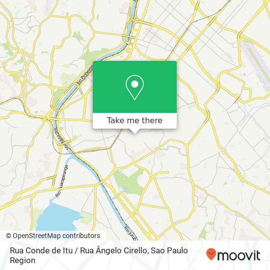 Rua Conde de Itu / Rua Ângelo Cirello map