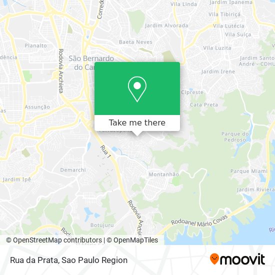 Rua da Prata map