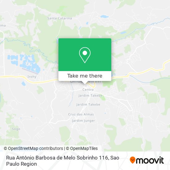 Rua Antônio Barbosa de Melo Sobrinho 116 map