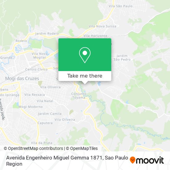 Avenida Engenheiro Miguel Gemma 1871 map