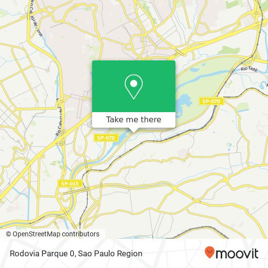 Mapa Rodovia Parque 0