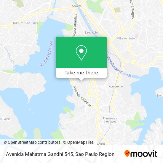 Avenida Mahatma Gandhi 545 map