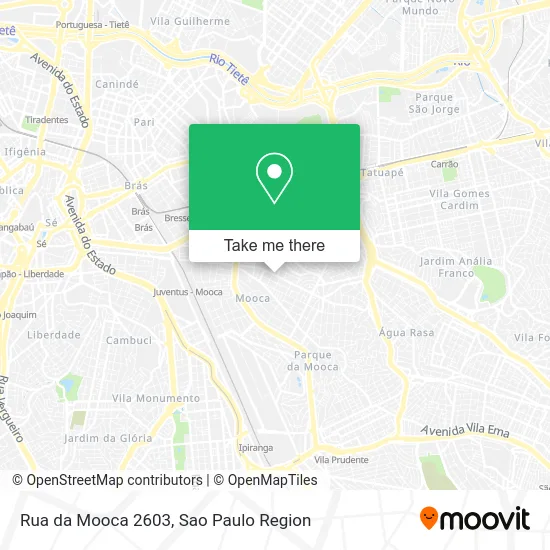 Rua da Mooca 2603 map