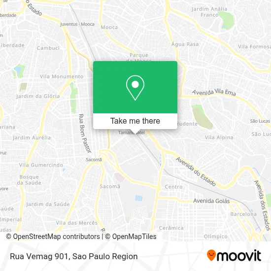 Rua Vemag 901 map