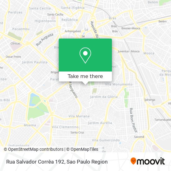 Rua Salvador Corrêa 192 map