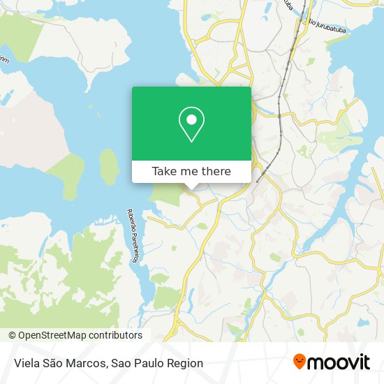 Viela São Marcos map