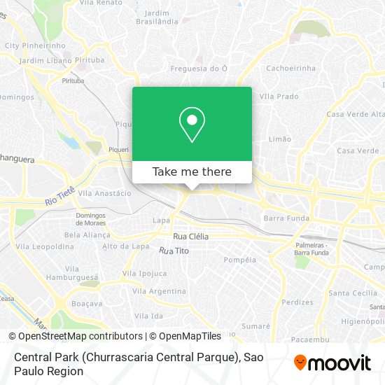 Central Park (Churrascaria Central Parque) map