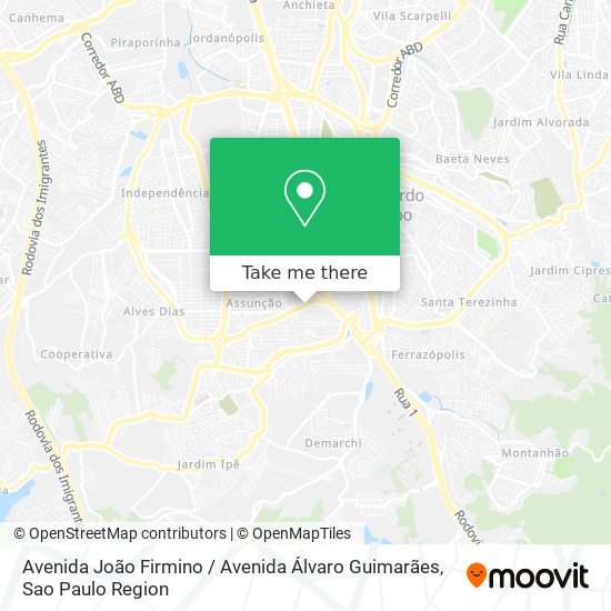 Avenida João Firmino / Avenida Álvaro Guimarães map
