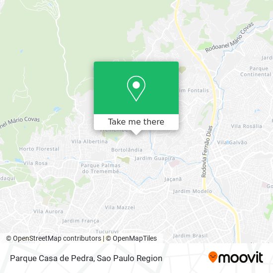 Parque Casa de Pedra map