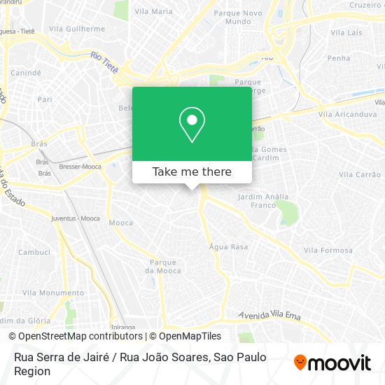 Rua Serra de Jairé / Rua João Soares map