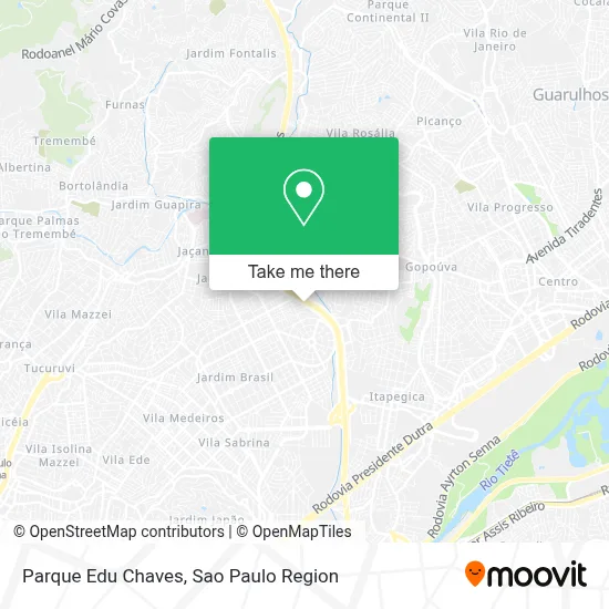 Parque Edu Chaves map