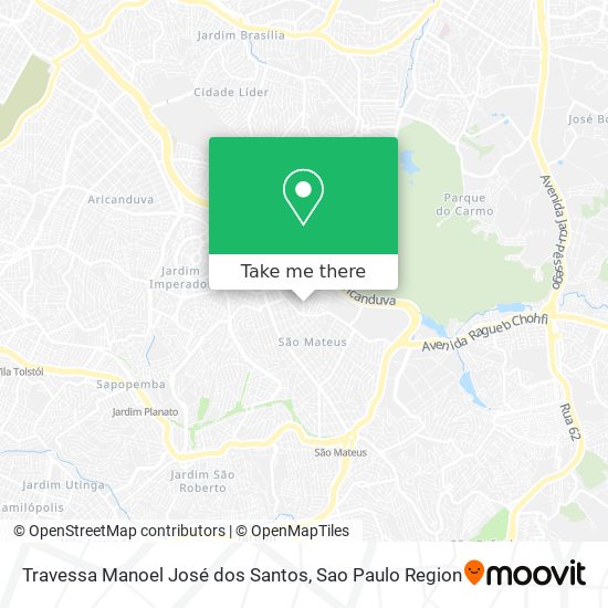 Travessa Manoel José dos Santos map
