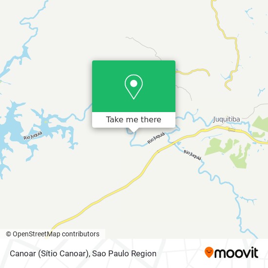 Canoar (Sítio Canoar) map
