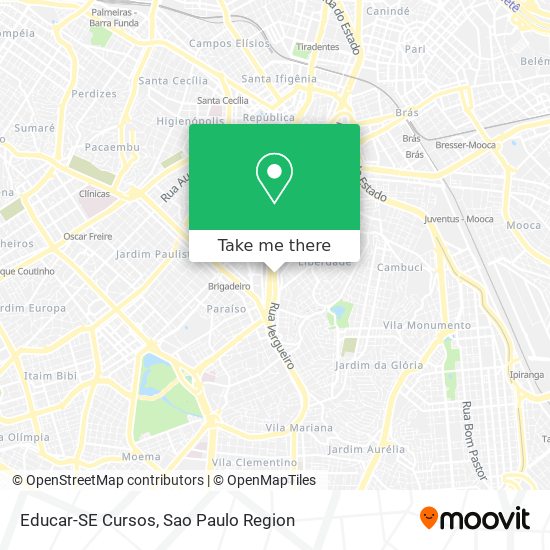 Mapa Educar-SE Cursos