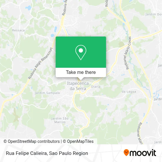 Rua Felipe Calieira map
