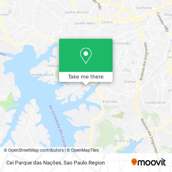 Mapa Cei Parque das Nações