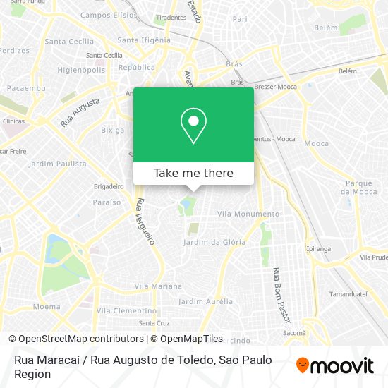 Rua Maracaí / Rua Augusto de Toledo map