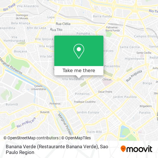 Banana Verde (Restaurante Banana Verde) map