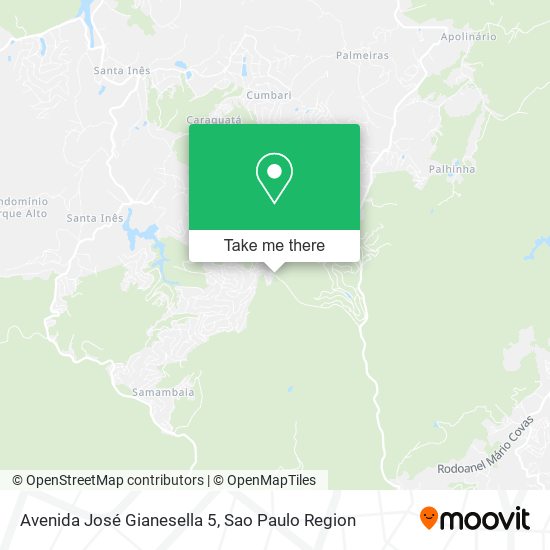 Avenida José Gianesella 5 map