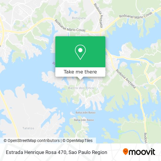 Estrada Henrique Rosa 470 map