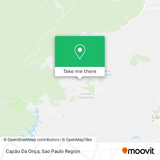 Capão Da Onça map