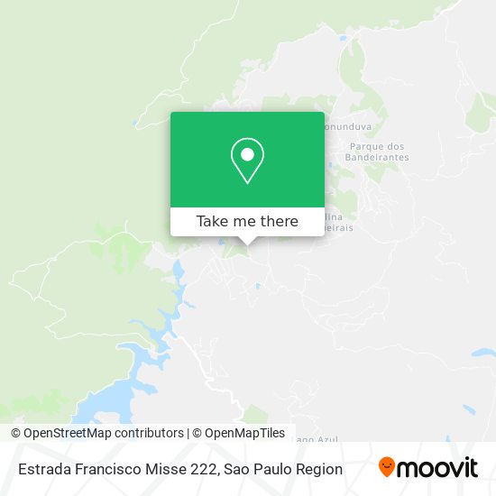 Estrada Francisco Misse 222 map