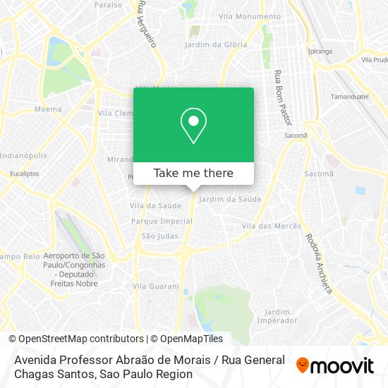 Avenida Professor Abraão de Morais / Rua General Chagas Santos map