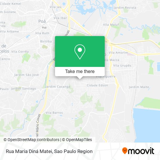 Rua Maria Diná Matei map