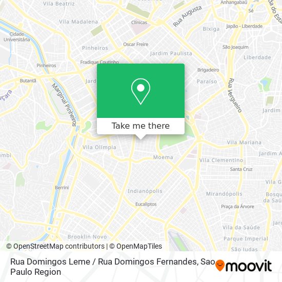 Rua Domingos Leme / Rua Domingos Fernandes map