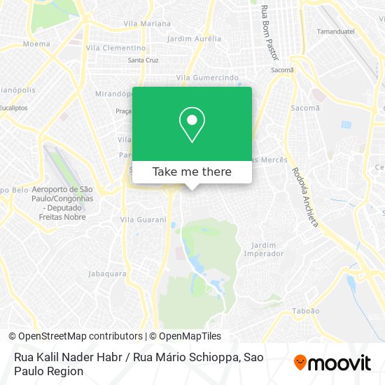 Rua Kalil Nader Habr / Rua Mário Schioppa map