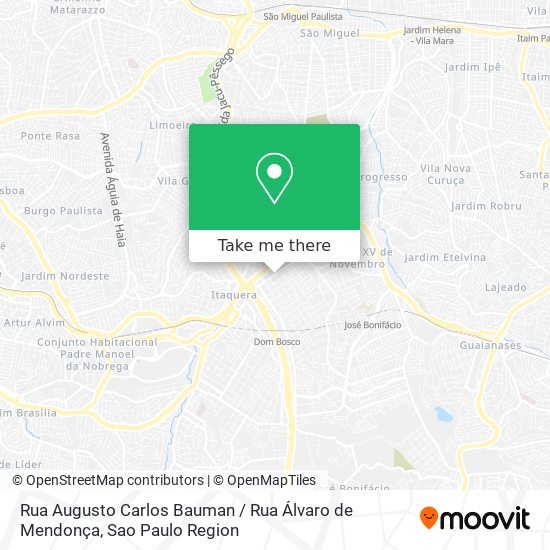 Rua Augusto Carlos Bauman / Rua Álvaro de Mendonça map