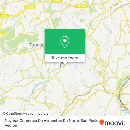 Neymar Comercio De Alimentos Do Norte map