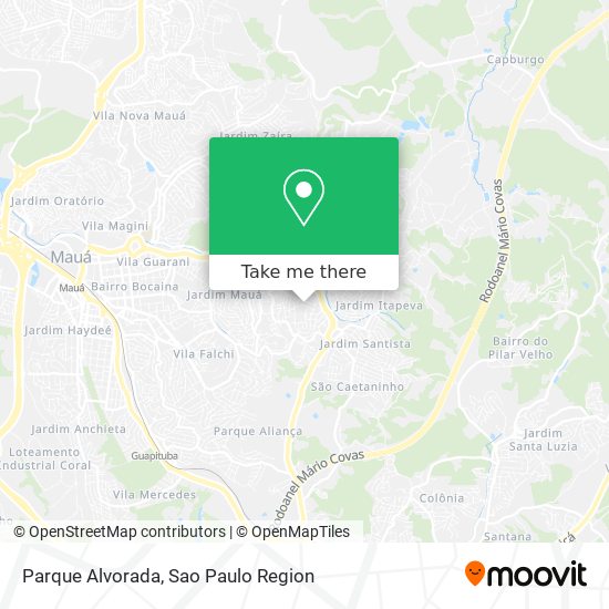 Mapa Parque Alvorada