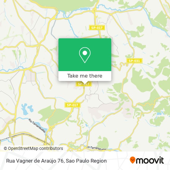 Rua Vagner de Araújo 76 map