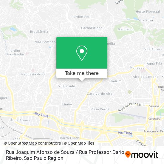 Rua Joaquim Afonso de Souza / Rua Professor Dario Ribeiro map