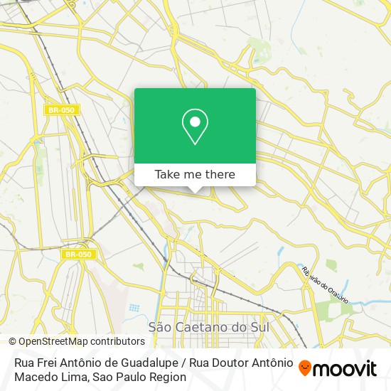 Rua Frei Antônio de Guadalupe / Rua Doutor Antônio Macedo Lima map