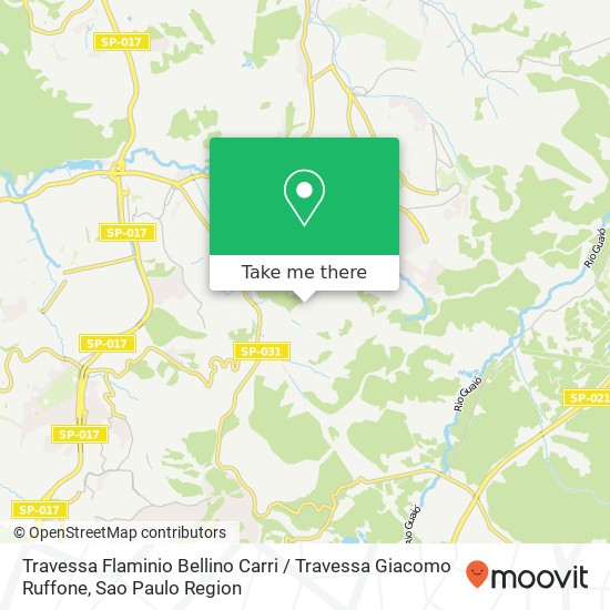 Travessa Flaminio Bellino Carri / Travessa Giacomo Ruffone map