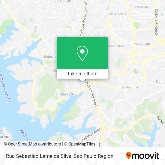 Rua Sebastiao Leme da Silva map