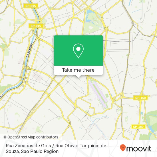Rua Zacarias de Góis / Rua Otavio Tarquínio de Souza map
