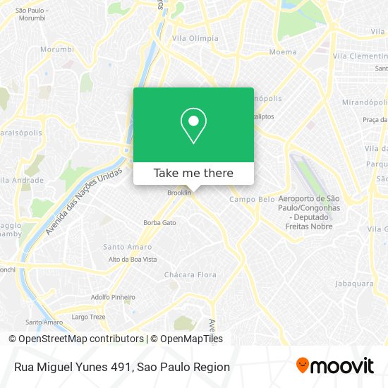 Rua Miguel Yunes 491 map