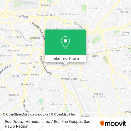 Rua Doutor Almeida Lima / Rua Frei Gaspar map