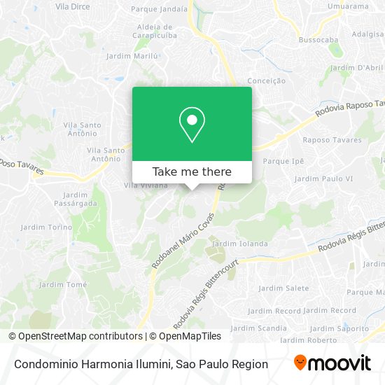Condominio Harmonia Ilumini map