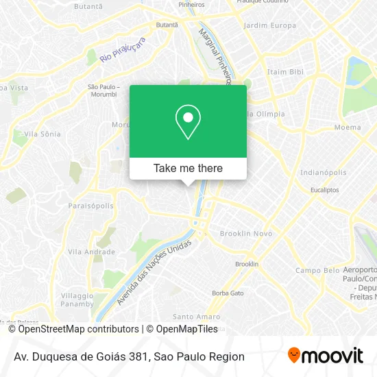 Av. Duquesa de Goiás 381 map