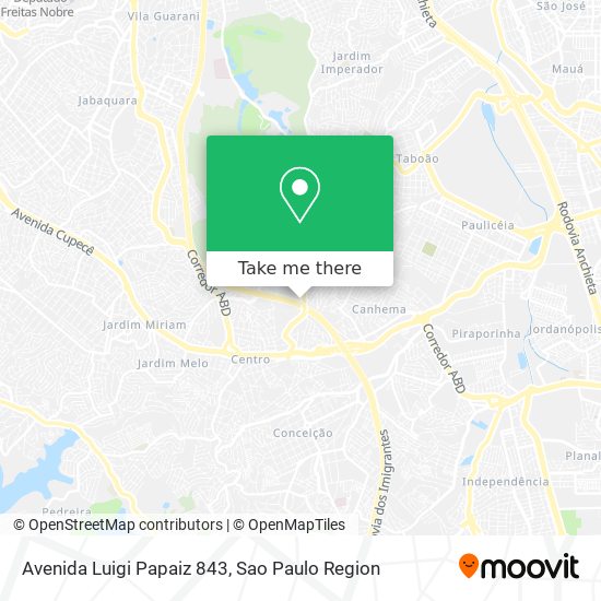 Avenida Luigi Papaiz 843 map