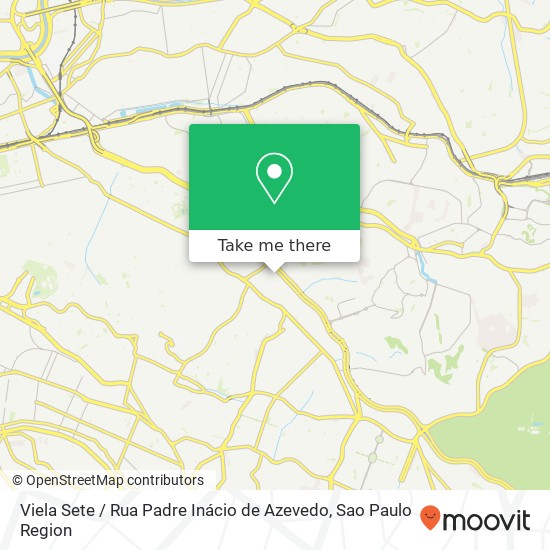 Viela Sete / Rua Padre Inácio de Azevedo map