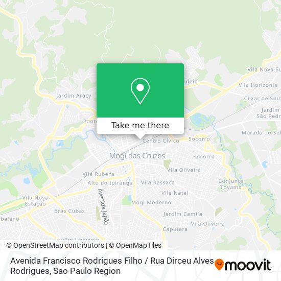 Avenida Francisco Rodrigues Filho / Rua Dirceu Alves Rodrigues map