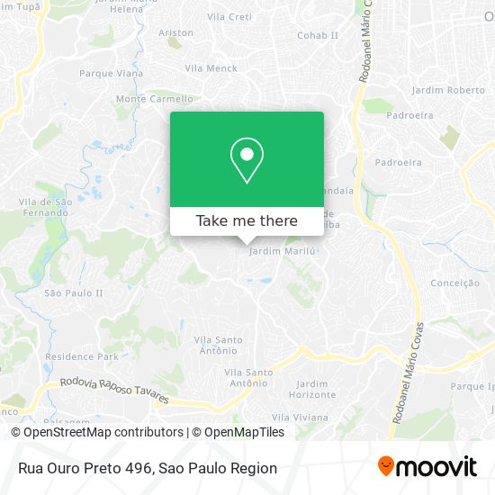 Rua Ouro Preto 496 map