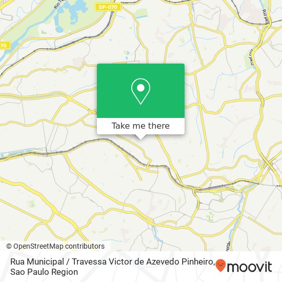 Rua Municipal / Travessa Victor de Azevedo Pinheiro map