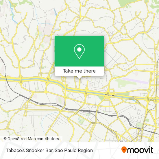 Mapa Tabaco's Snooker Bar